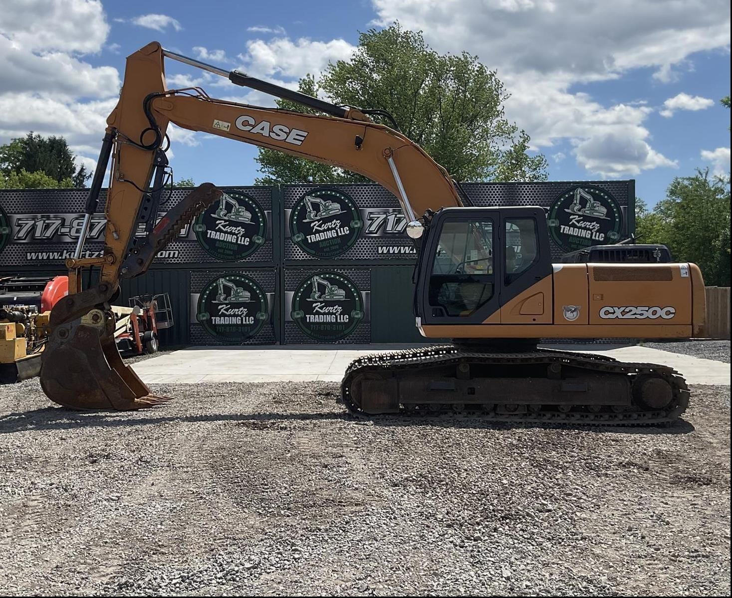 2015 Case CX250C Equipment Image0