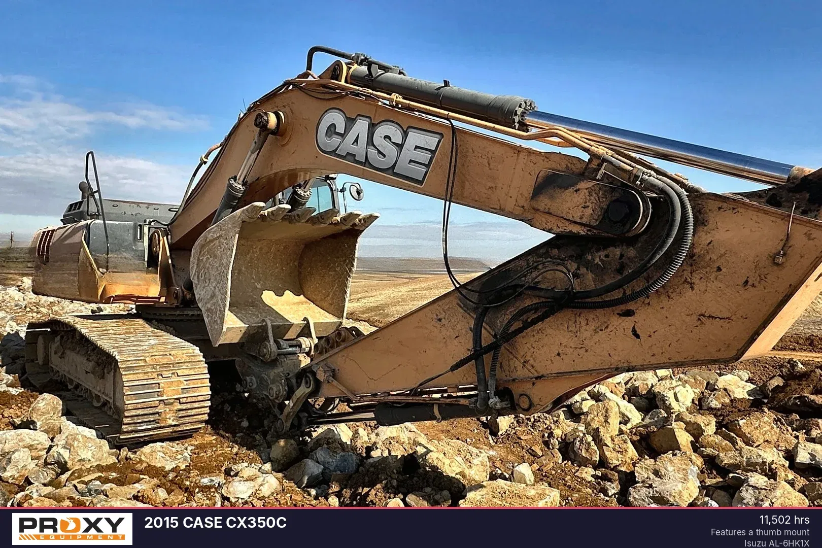2015 Case CX350C Equipment Image0