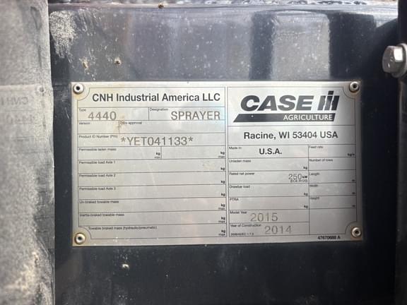 Image of Case IH Patriot 4440 equipment image 1