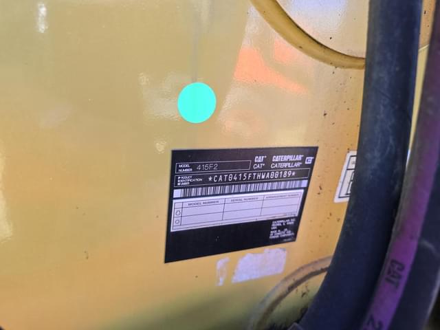 Image of Caterpillar 415F equipment image 4