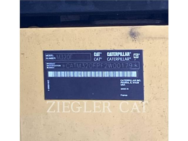 Image of Caterpillar M320F equipment image 3