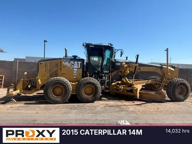 2015 Caterpillar 14M Equipment Image0