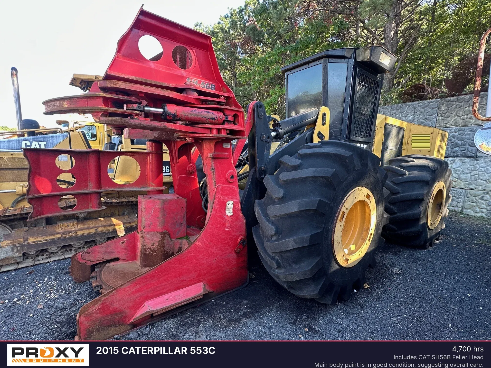 2015 Caterpillar 553C Equipment Image0
