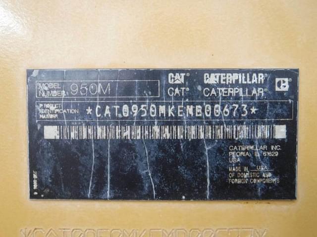 Image of Caterpillar 950M equipment image 1