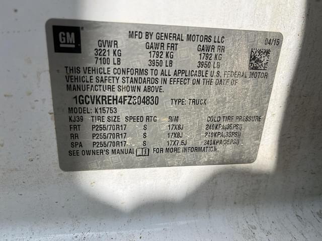 Image of Chevrolet 1500 equipment image 3