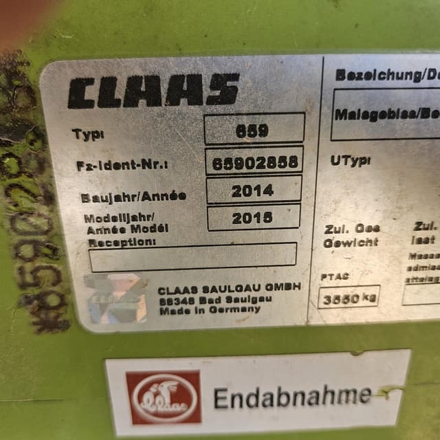 Image of CLAAS Orbis 750 equipment image 4