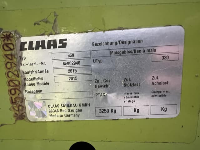 Image of CLAAS Orbis 750 equipment image 3