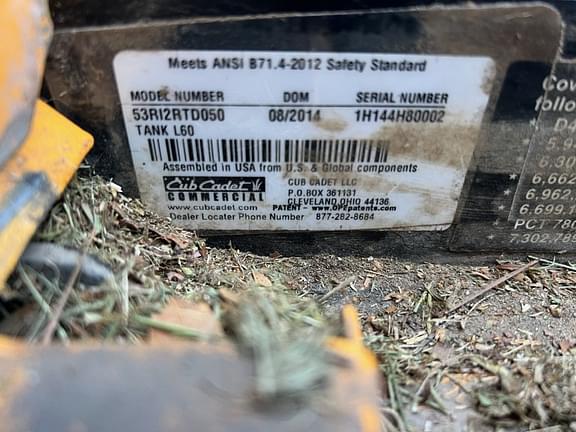 Image of Cub Cadet Tank equipment image 2