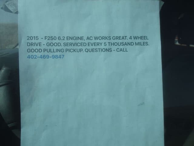 Image of Ford F-250 equipment image 2