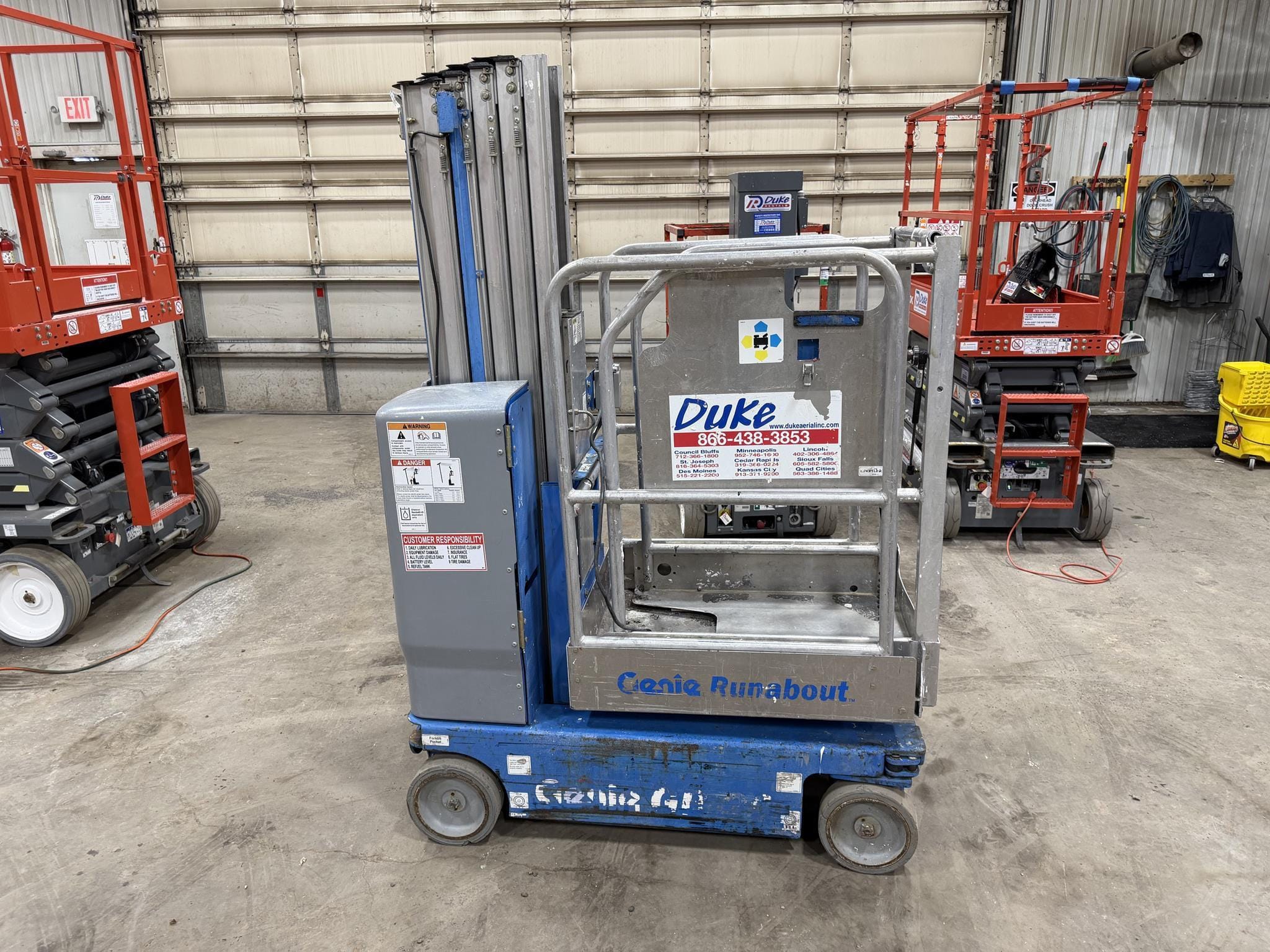 2015 Genie GR-20 Equipment Image0