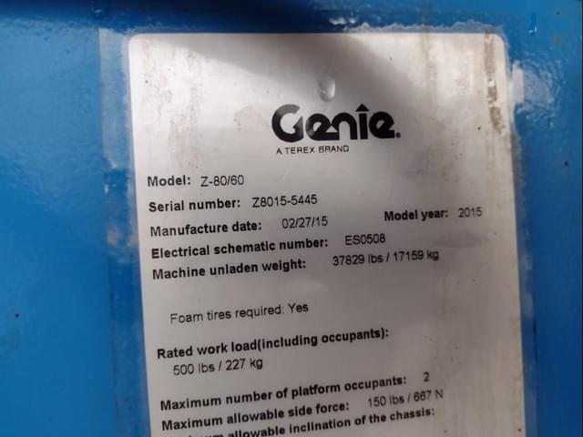Image of Genie Z-80/60 equipment image 4