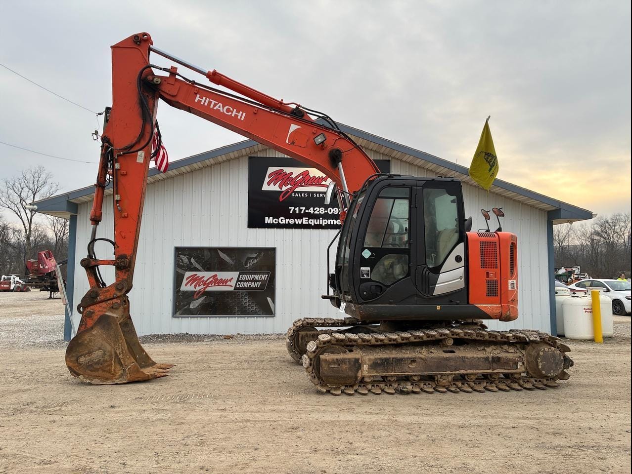 2015 Hitachi ZX135US-5N Equipment Image0