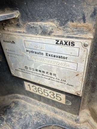 Image of Hitachi ZX35U-5 equipment image 4