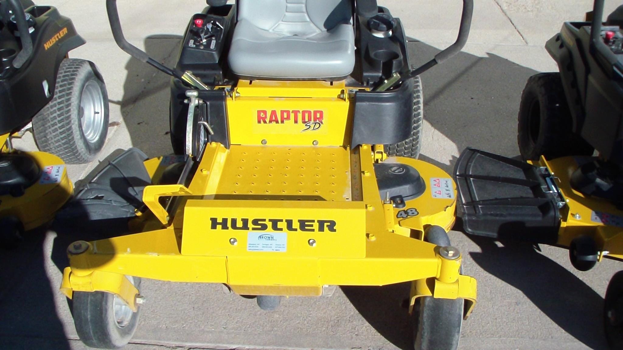 2015 Hustler Raptor SD Equipment Image0