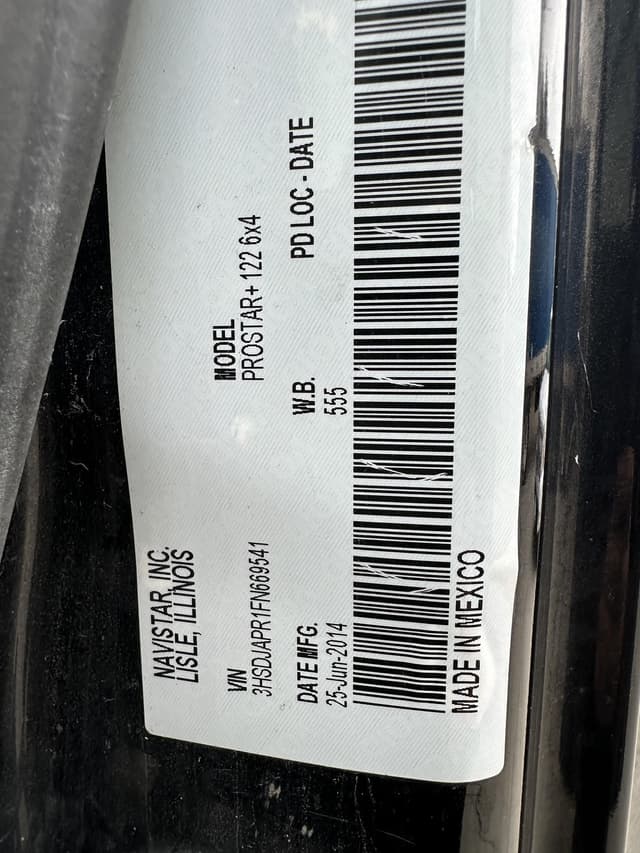 Image of International ProStar Plus 122 equipment image 3