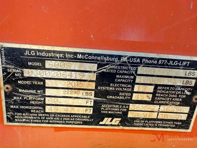 Image of JLG 600S equipment image 4