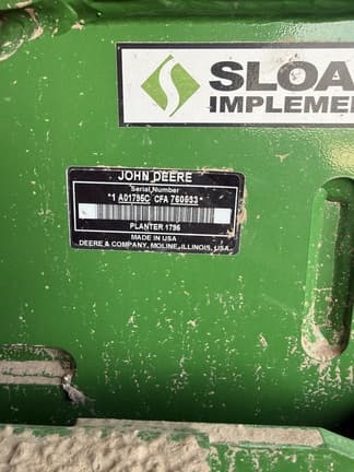 Image of John Deere 1795 equipment image 1