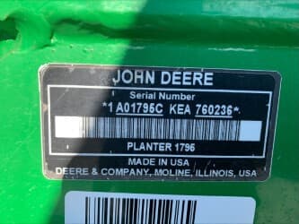 Image of John Deere 1795 equipment image 4