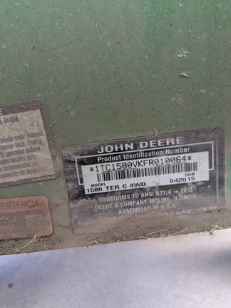 Image of John Deere 1580 equipment image 3