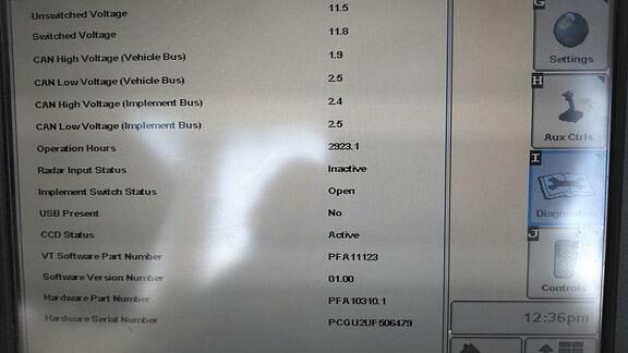 Image of John Deere GreenStar 2630 equipment image 1
