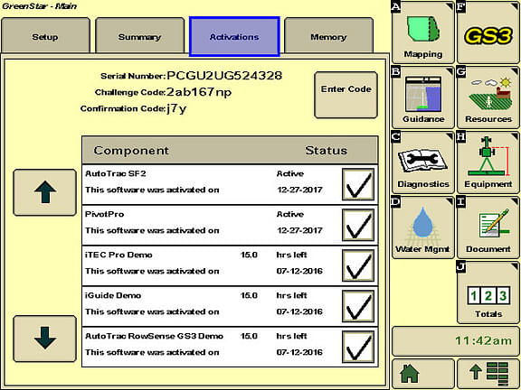 Image of John Deere GreenStar 2630 equipment image 2