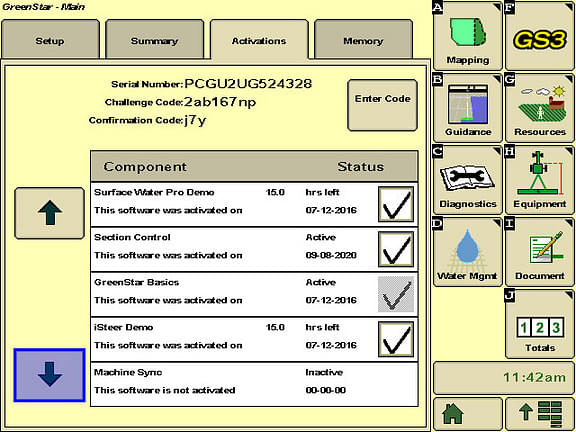 Image of John Deere GreenStar 2630 equipment image 3