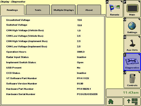 Image of John Deere GreenStar 2630 equipment image 4