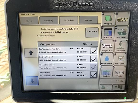 Image of John Deere GreenStar 2630 equipment image 2