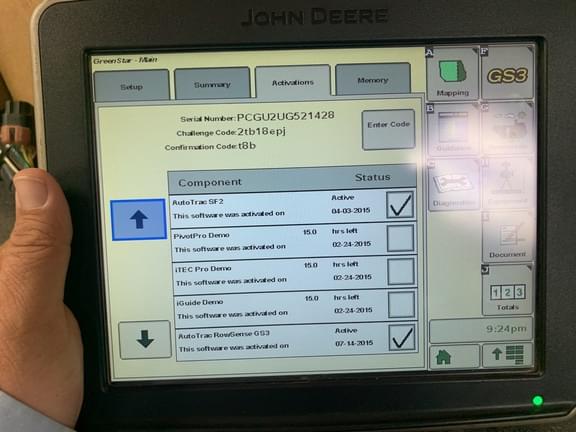 Image of John Deere GreenStar 2630 equipment image 1