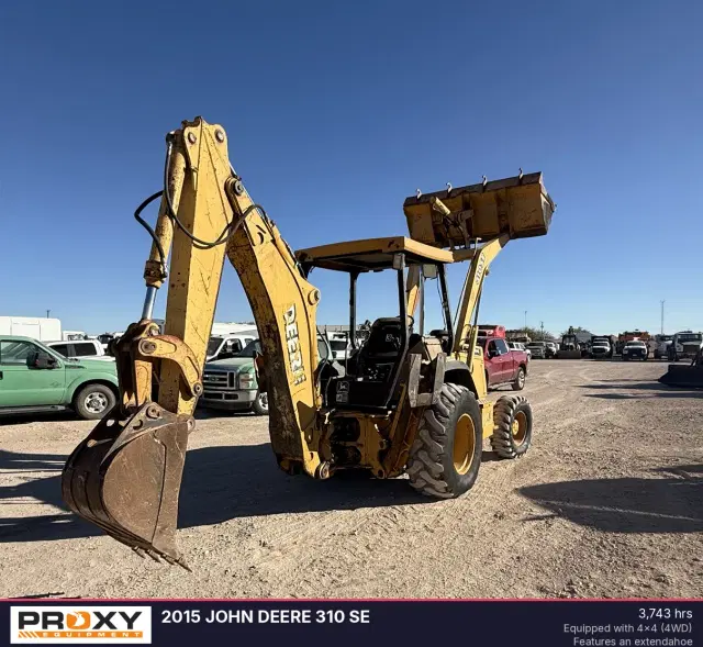 Image of John Deere 310SE equipment image 3