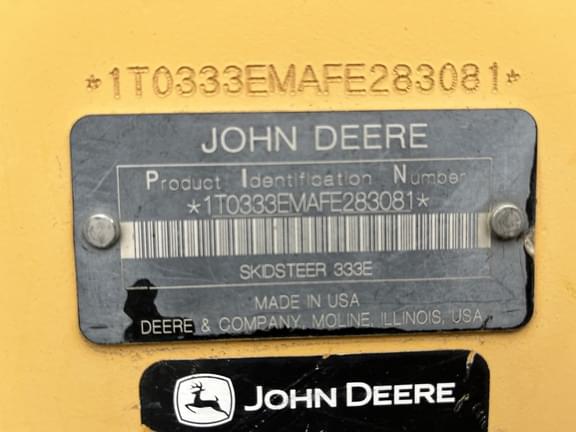 Image of John Deere 333E equipment image 1