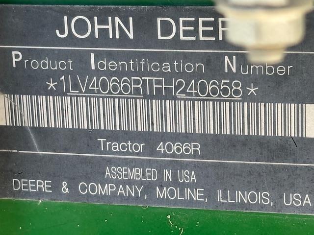 Image of John Deere 4066R equipment image 4
