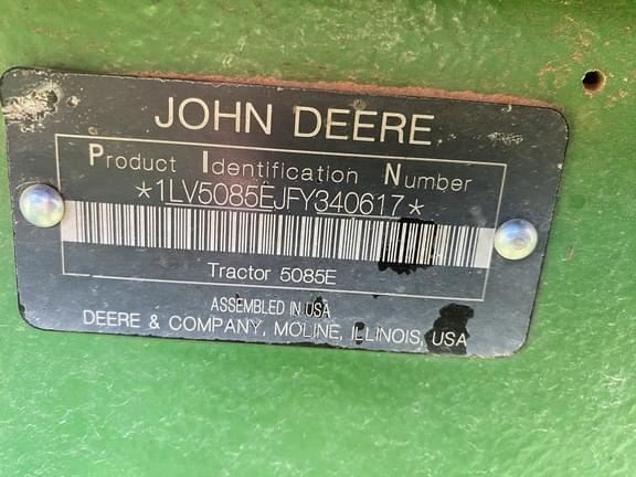 Image of John Deere 5085E equipment image 2
