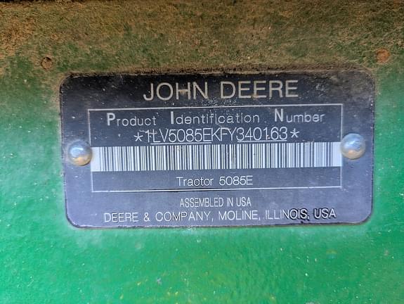 Image of John Deere 5085E equipment image 3