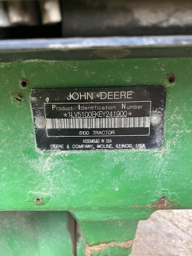 Image of John Deere 5100E equipment image 1