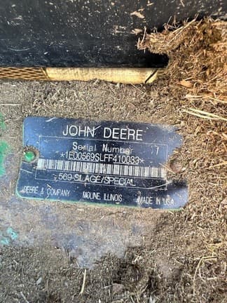 Image of John Deere 569 Silage Special equipment image 1