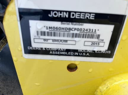 Image of John Deere 60 Heavy Duty Broom equipment image 4