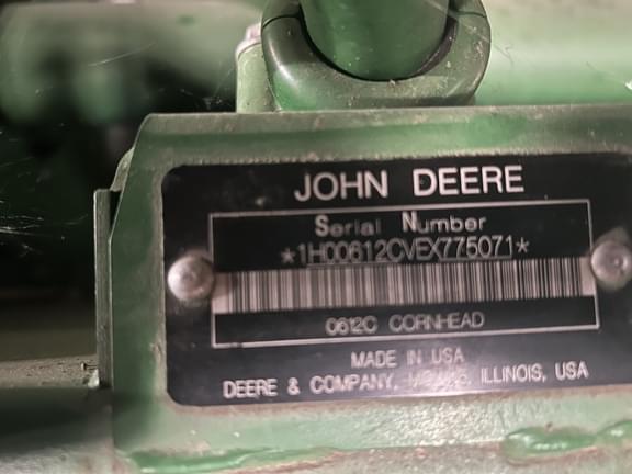 Image of John Deere 612C equipment image 2