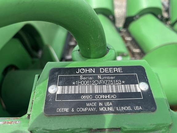 Image of John Deere 612C equipment image 4