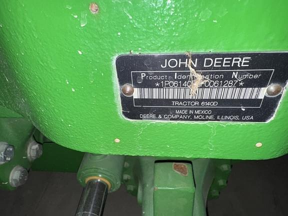 Image of John Deere 6140D equipment image 1