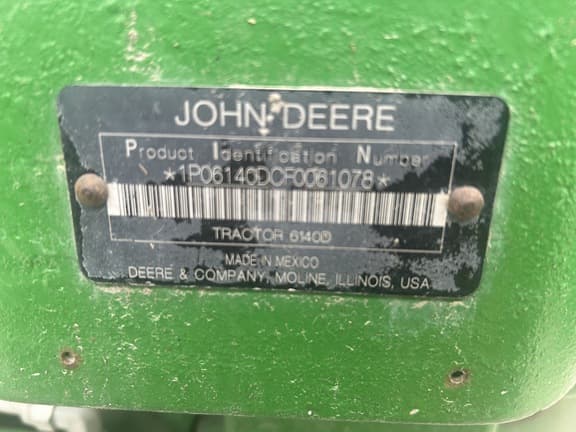 Image of John Deere 6140D equipment image 2