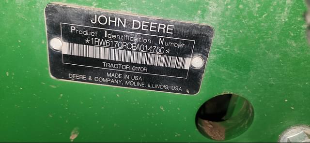 Image of John Deere 6170R equipment image 1