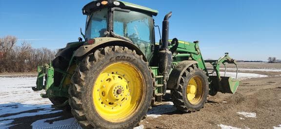 Image of John Deere 6195R equipment image 3
