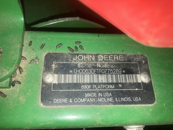 Image of John Deere 630F equipment image 4