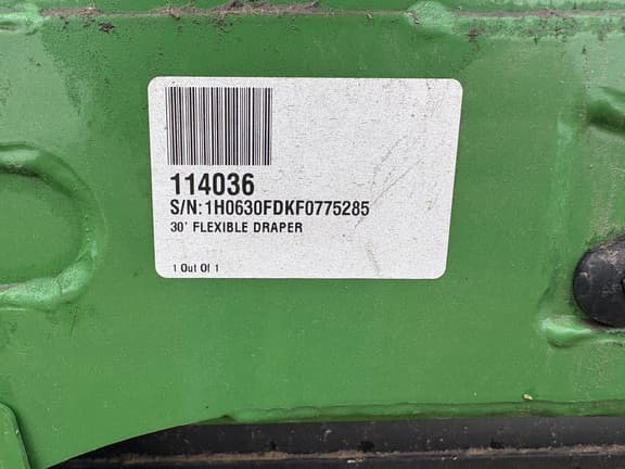 Image of John Deere 630FD equipment image 4