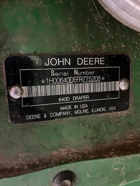 Image of John Deere 640D equipment image 1