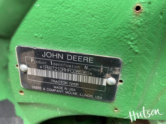 Image of John Deere 7210R equipment image 4