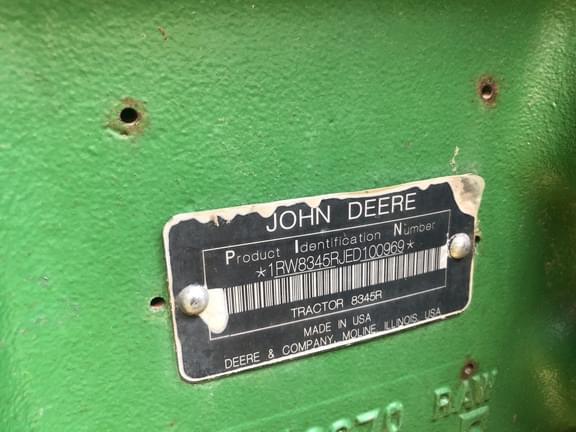 Image of John Deere 8345R equipment image 2
