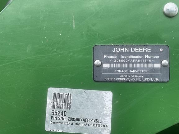 Image of John Deere 8500 equipment image 4