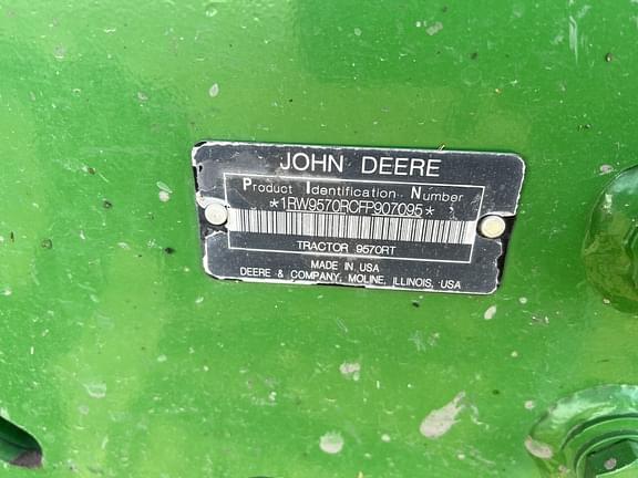 Image of John Deere 9570RT equipment image 3